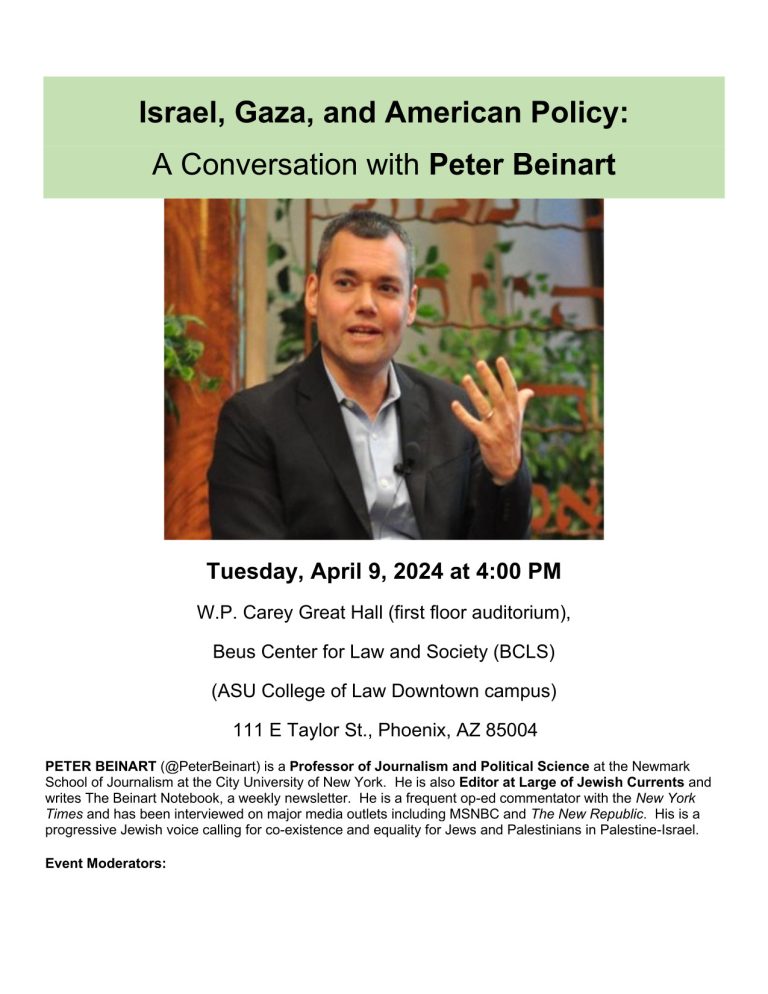 Peter Beinart talk