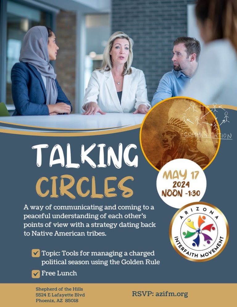 Talking Circles Faith Forum / Workshop Luncheon